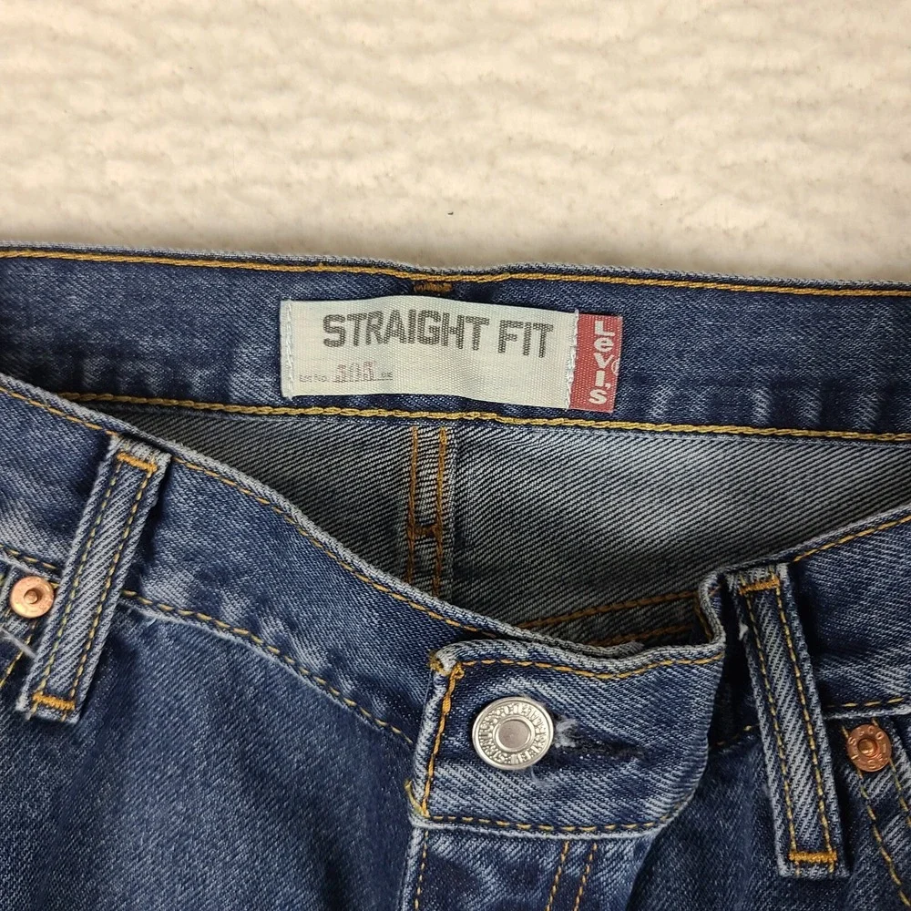 Levi's 505‎ Jeans Mens Blue 36x30 Straight Fit 100% Cotton Medium Wash